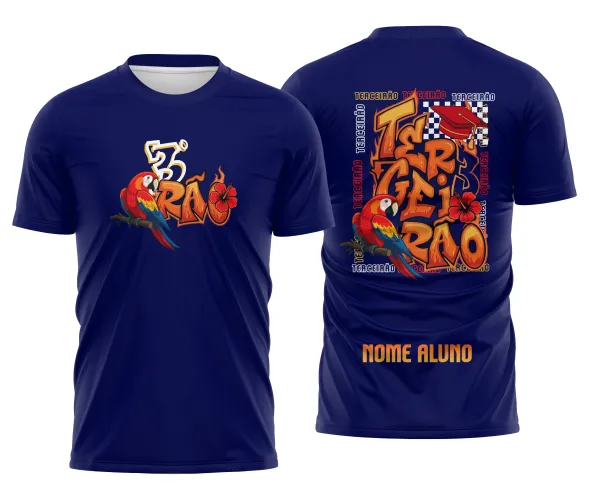 Arte Camisa Terceirão Arara Vermelha – CDR Pronto