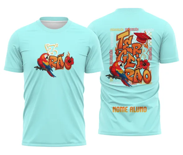 Arte Camisa Terceirão Arara Vermelha – CDR Pronto