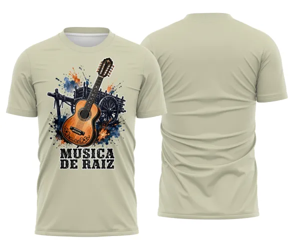 Arte pronta para camisa viola sertaneja rustica musica de raiz formato CDR CorelDraw com varias cores
