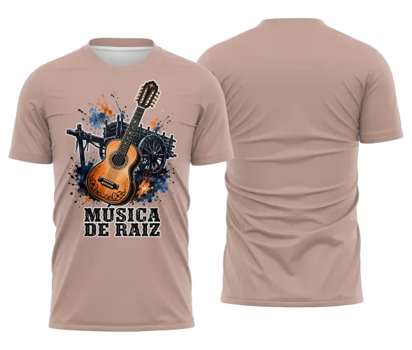Arte pronta para camisa viola sertaneja rustica musica de raiz formato CDR CorelDraw com varias cores