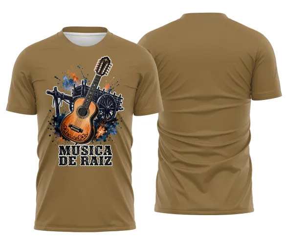 Arte pronta para camisa viola sertaneja rustica musica de raiz formato CDR CorelDraw com varias cores