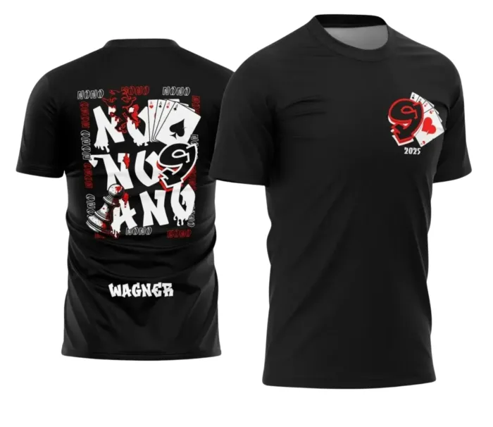 Arte Camiseta Nono Ano Cassino – Estampa Uniforme Escolar