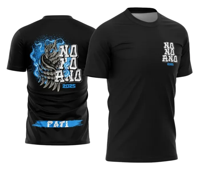 Arte Camiseta Nono Ano Coruja – Estampa Uniforme Escolar