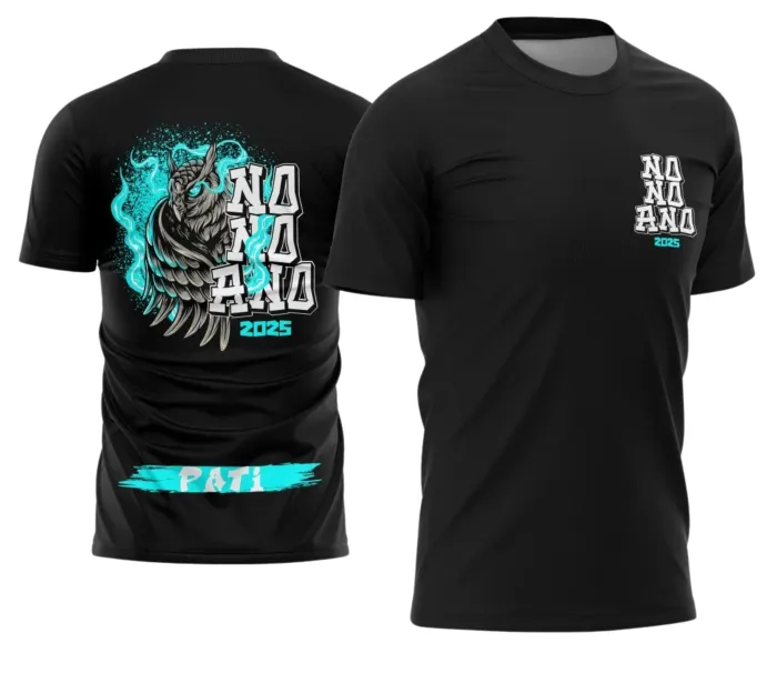 Arte Camiseta Nono Ano Coruja – Estampa Uniforme Escolar