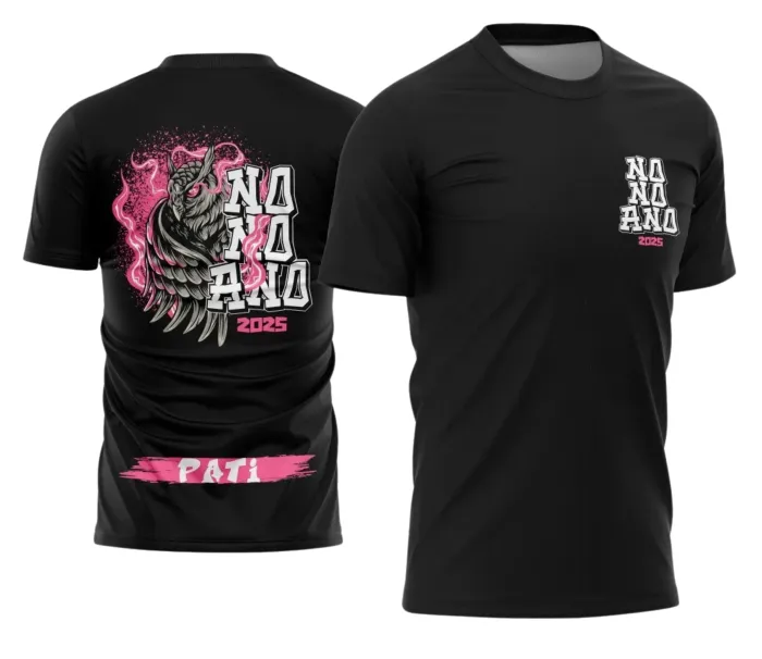 Arte Camiseta Nono Ano Coruja – Estampa Uniforme Escolar