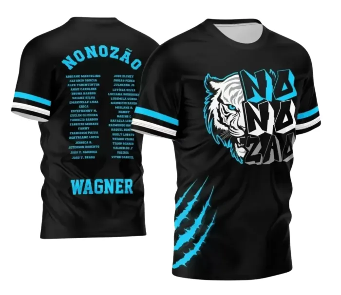 Arte Camiseta Nono Ano Tigre – Estampa Uniforme Escolar