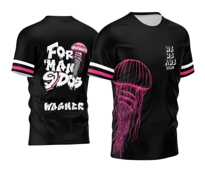 Arte Camiseta Nono Ano Água-Viva – Estampa Uniforme Escolar