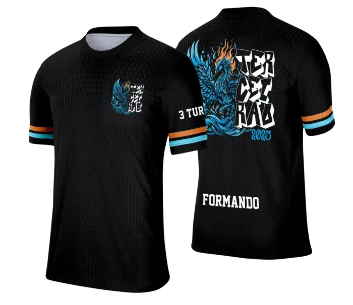 Arte Camiseta Terceirão Fênix – Estampa Uniforme Escolar