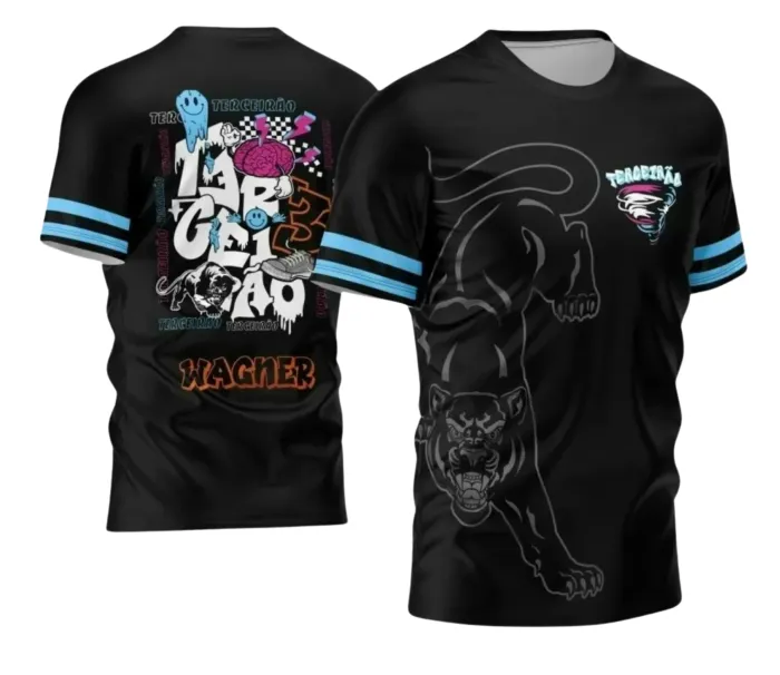Arte Camiseta Terceirão Furacão – Estampa Uniforme Escolar