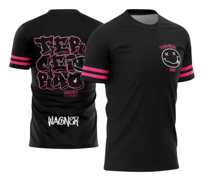 Arte Camiseta Terceirão Smile – Estampa Uniforme Escolar