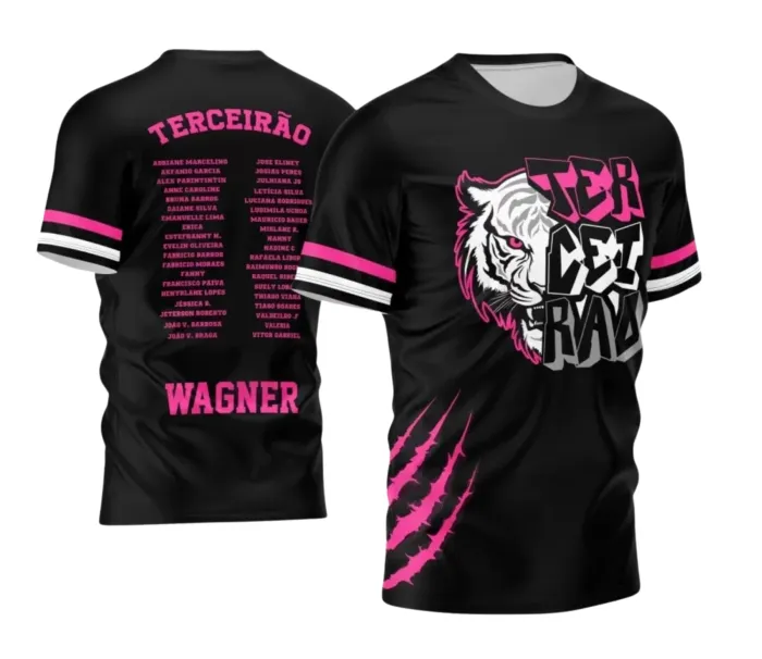 Arte Camiseta Terceirão Tigre – Estampa Uniforme Escolar