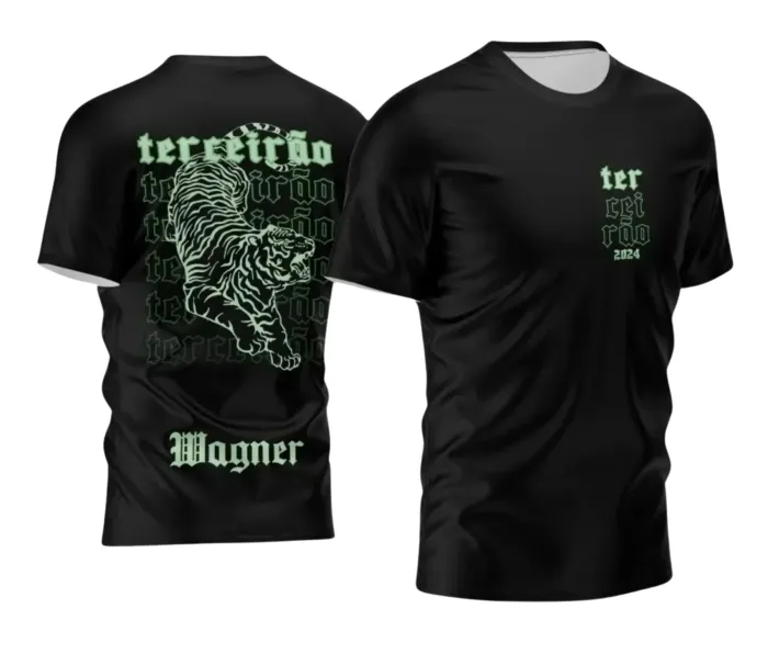 Arte Camiseta Terceirão Tigre – Estampa Uniforme Escolar