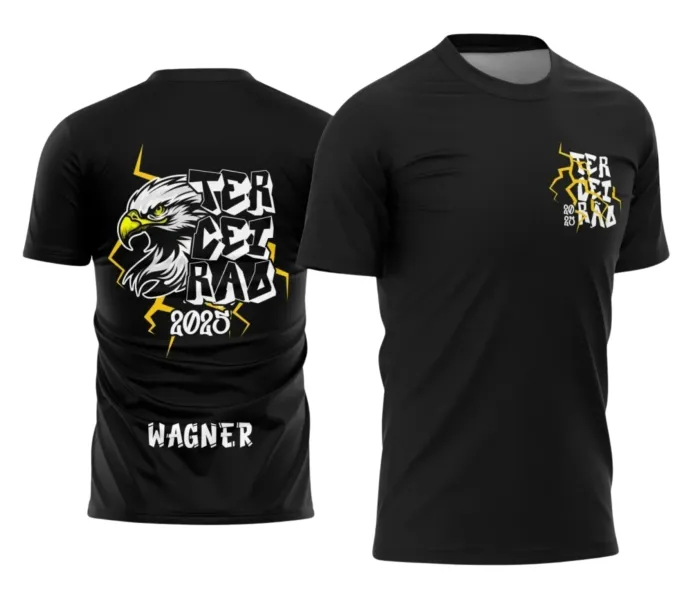 Arte Camiseta Terceirão Águia – Estampa Uniforme Escolar