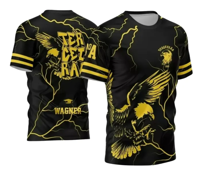 Arte Camiseta Terceirão Águia – Estampa Uniforme Escolar