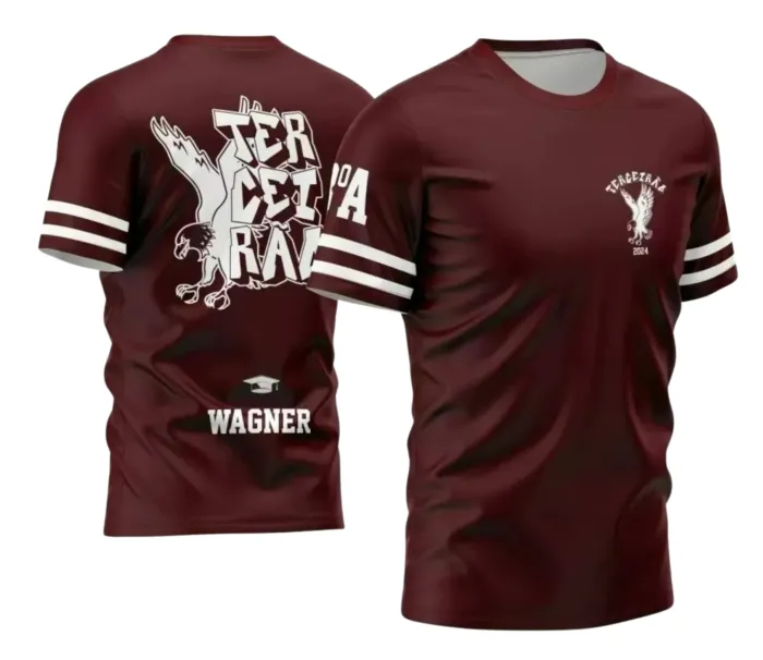 Arte Camiseta Terceirão Águia – Estampa Uniforme Escolar