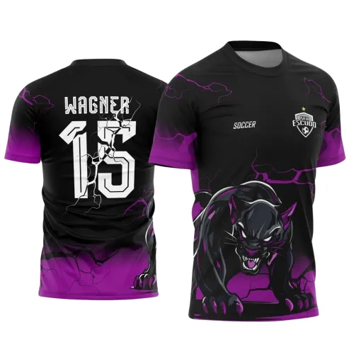 Arte Digital Camiseta Pantera para Interclasse