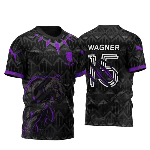 Arte Digital Camiseta Pantera para Interclasse