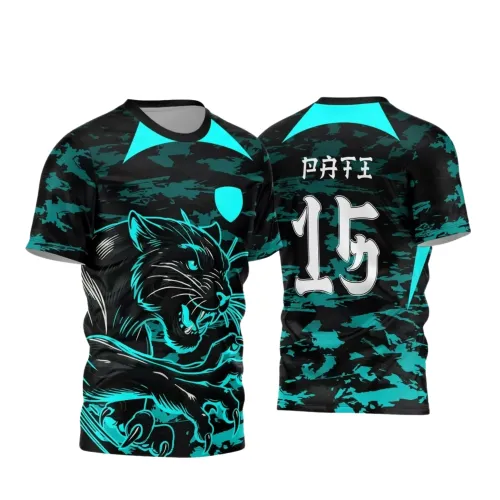 Arte Digital Camiseta Pantera para Interclasse