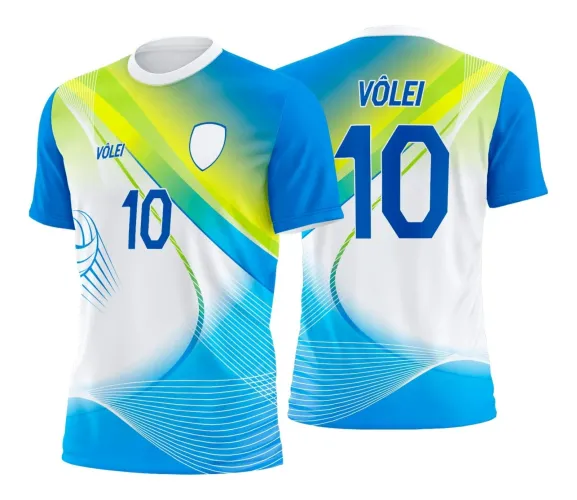 Arte Digital para Camiseta de Vôlei Feminino Arte Digital para Camiseta de Vôlei Feminino