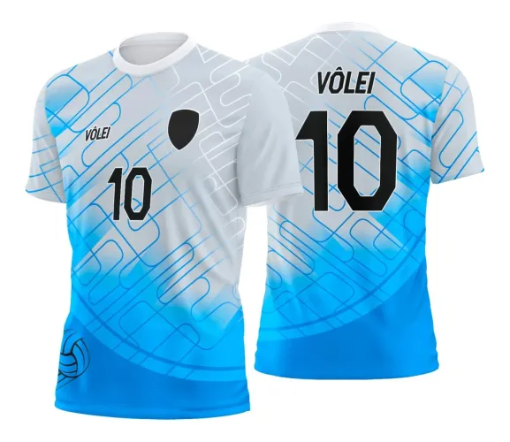 Arte Digital para Camiseta de Vôlei Feminino Arte Digital para Camiseta de Vôlei Feminino