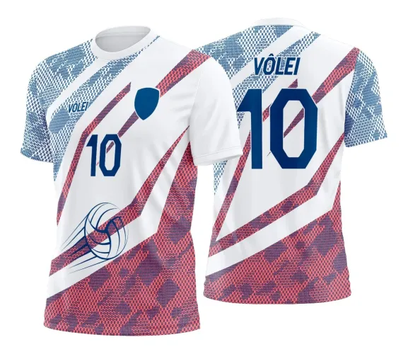 Arte Digital para Camiseta de Vôlei Feminino Arte Digital para Camiseta de Vôlei Feminino