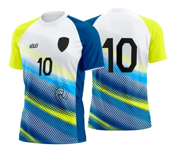 Arte Digital para Camiseta de Vôlei Feminino Arte Digital para Camiseta de Vôlei Feminino