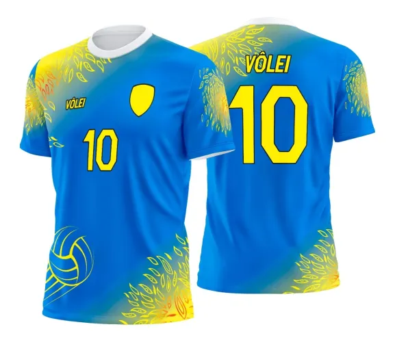 Arte Digital para Camiseta de Vôlei Feminino Arte Digital para Camiseta de Vôlei Feminino