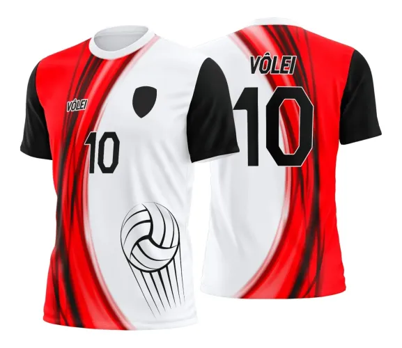 Arte Digital para Camiseta de Vôlei Feminino Arte Digital para Camiseta de Vôlei Feminino