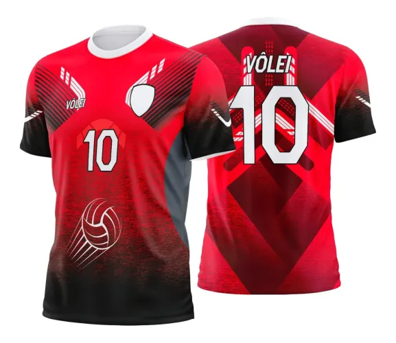 Arte Digital para Camiseta de Vôlei Feminino Arte Digital para Camiseta de Vôlei Feminino