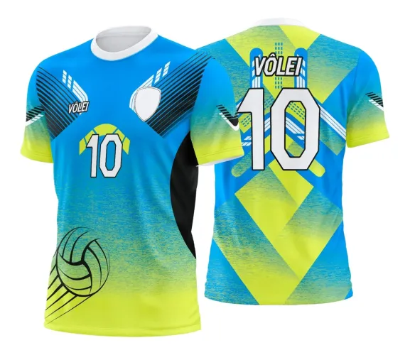 Arte Digital para Camiseta de Vôlei Feminino Arte Digital para Camiseta de Vôlei Feminino