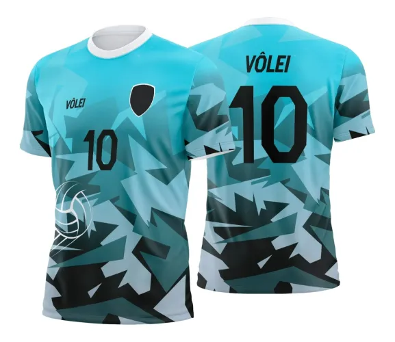 Arte Digital para Camiseta de Vôlei Feminino Arte Digital para Camiseta de Vôlei Feminino