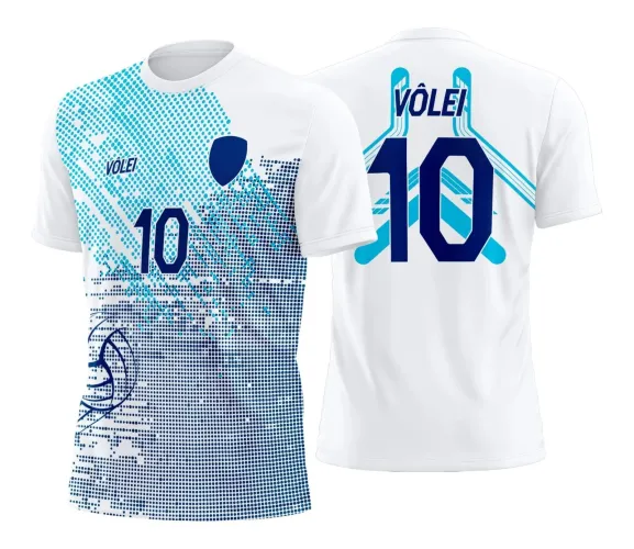 Arte Digital para Camiseta de Vôlei Feminino Arte Digital para Camiseta de Vôlei Feminino