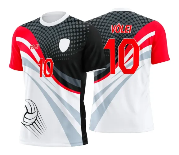 Arte Digital para Camiseta de Vôlei Feminino Arte Digital para Camiseta de Vôlei Feminino
