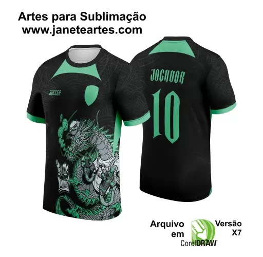 Arte Estampa Camisa Interclasse 2024 - Jogos Internos Dragão