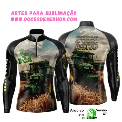 Arte Estampa Camiseta Agro 2025