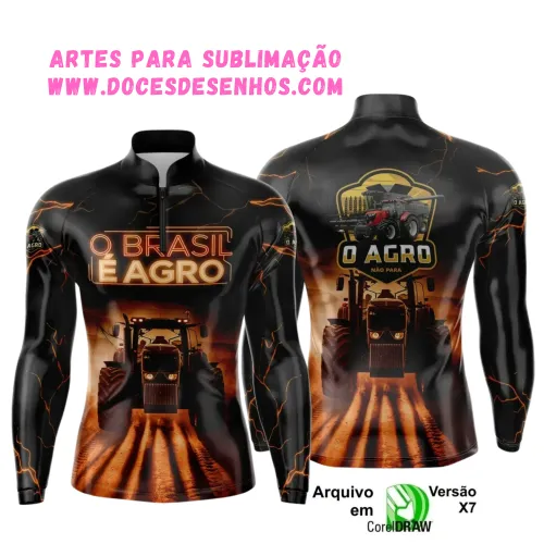 Arte Estampa Camiseta Agro 2025