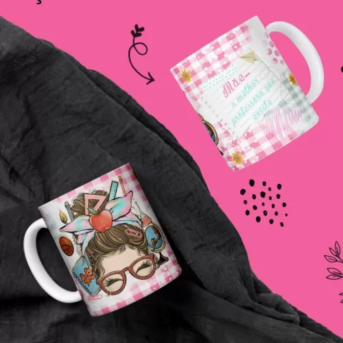 Arte Sublimação Caneca da Mamãe - Bruna Molina