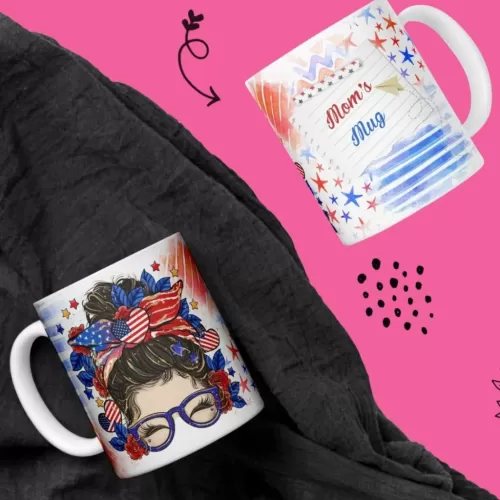 Arte Sublimação Caneca da Mamãe - Bruna Molina