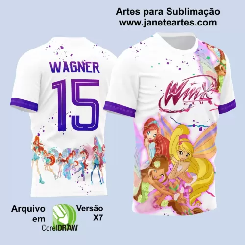 Arte Estampa Camisa Interclasse - Jogos Internos 2024 - Winxs