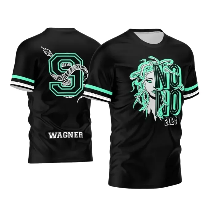 Arte Vetor Camisa Preta e Verde - Interclasse 2024 - Jogos Internos 2024 - Nono Ano 2024 - Medusa Arte Vetor Camisa Preta e Verde - Interclasse 2024 - Jogos Internos 2024 - Nono Ano 2024 - Medusa