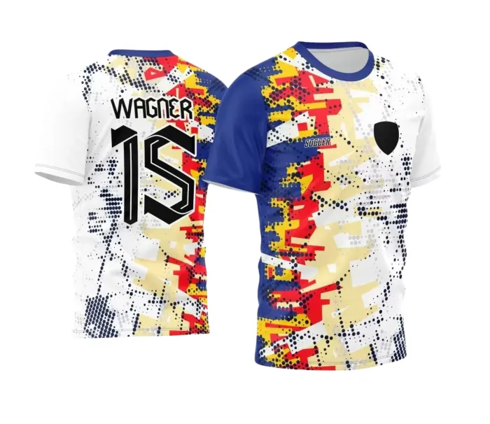 Arte Vetor Camisa de Time Amador 2024 - Partículas