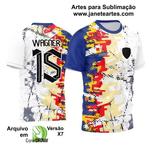 Arte Vetor Camisa de Time Amador 2024 - Partículas