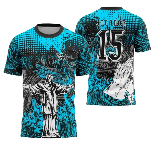 Arte Vetor Estampa Camisa Time Jesus – Designs Exclusivos
