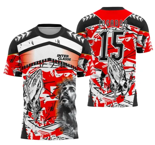 Arte Vetor Estampa Camisa Time Jesus – Designs Exclusivos