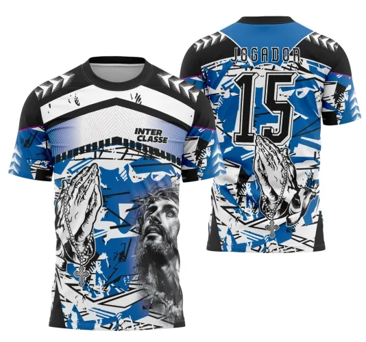 Arte Vetor Estampa Camisa Time Jesus – Designs Exclusivos