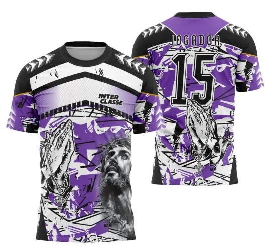 Arte Vetor Estampa Camisa Time Jesus – Designs Exclusivos