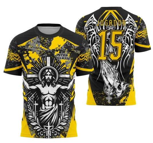 Arte Vetor Estampa Camisa Time Jesus – Designs Exclusivos