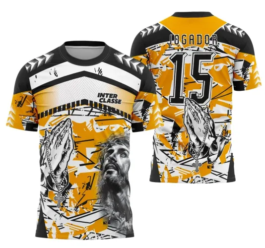 Arte Vetor Estampa Camisa Time Jesus – Designs Exclusivos