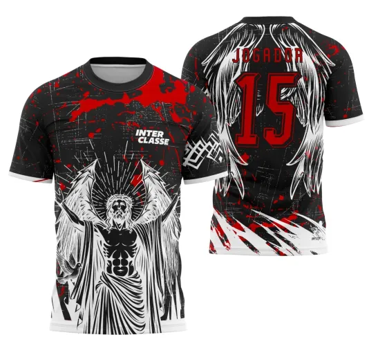 Arte Vetor Estampa Camisa Time Jesus – Designs Exclusivos