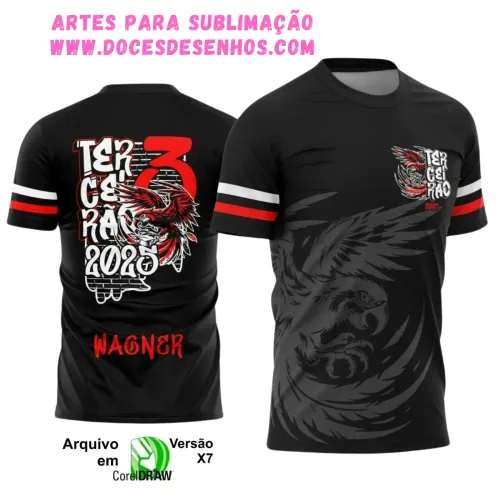 Arte Vetor para Camiseta Escolar – Terceirão: Arara Vermelha Arte Vetor para Camiseta Escolar – Terceirão: Arara Vermelha